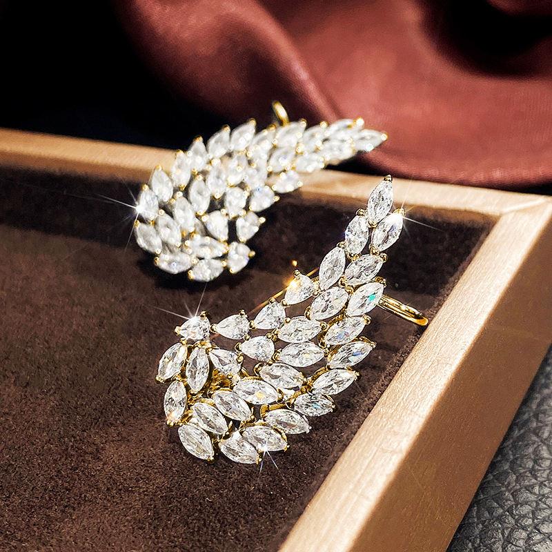 Dazzling CZ Studs And Dangle Earrings Dazzling CZ Studs And Dangle Earrings